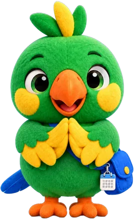 Mittu, the Plan My Darshan parrot, says namaskaram